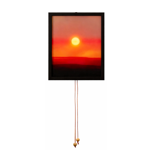 Cuadro de Puesta de Sol con Luz